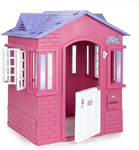 Little Tikes Cape Cottage Princess Playhouse with Working Doors, Windows, and Shutters - Pink | Amazon (US)