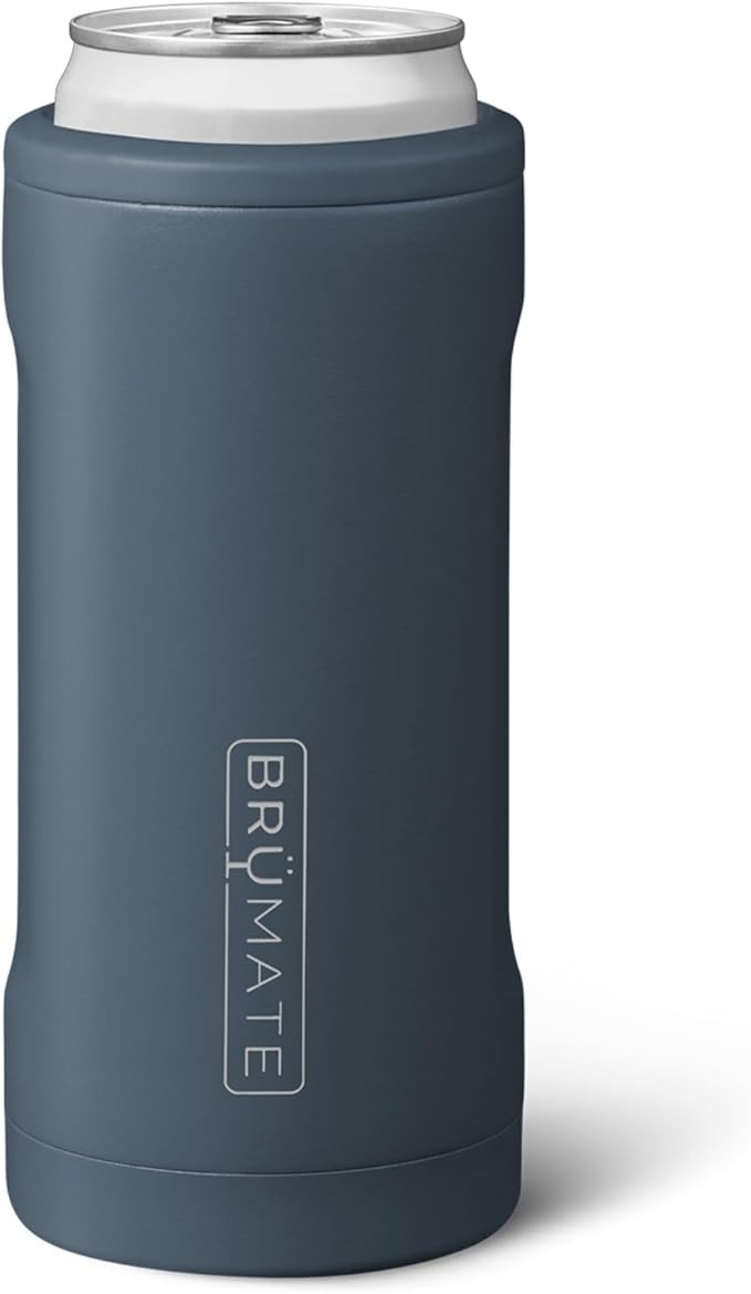 BrüMate Hopsulator Slim Can Cooler Insulated for 12oz Slim Cans | Skinny Can Insulated Stainless... | Amazon (US)