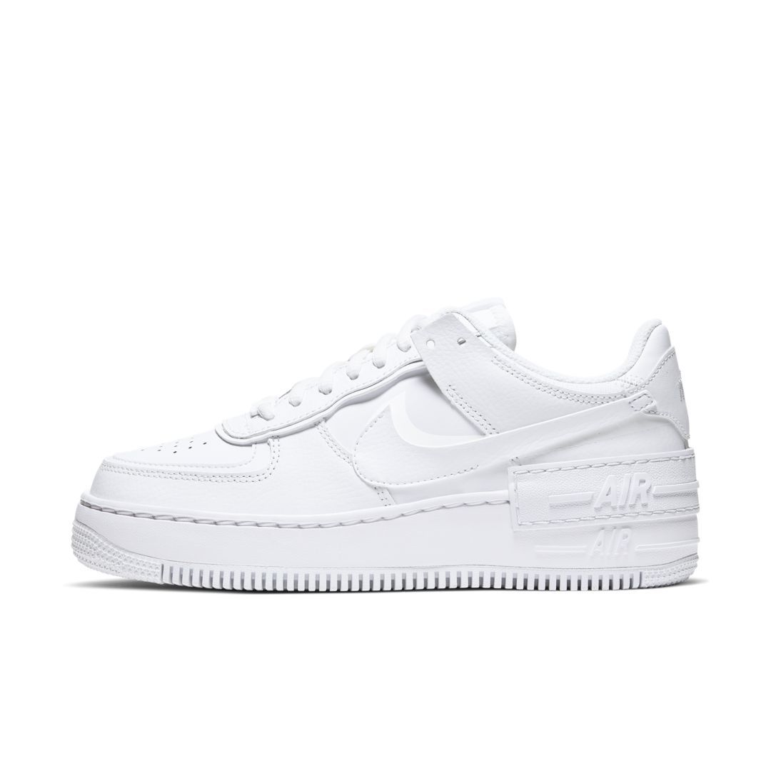 Nike Air Force 1 Shadow Women's Shoe Size 7.5 (White/White) CI0919-100 | Nike (US)