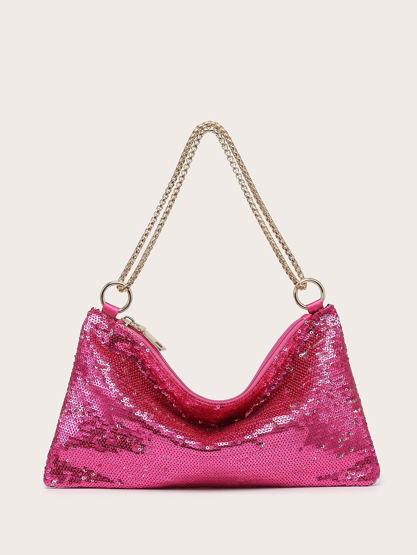 Allover Sequin Decor Clutch Bag | SHEIN