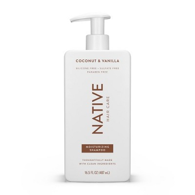 Native Coconut & Vanilla Moisturizing Shampoo for Men & Women - 16.5 fl oz | Target