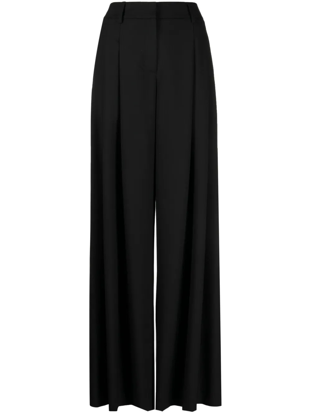 TWP Didi Tux Pleated wide-leg Trousers - Farfetch | Farfetch Global