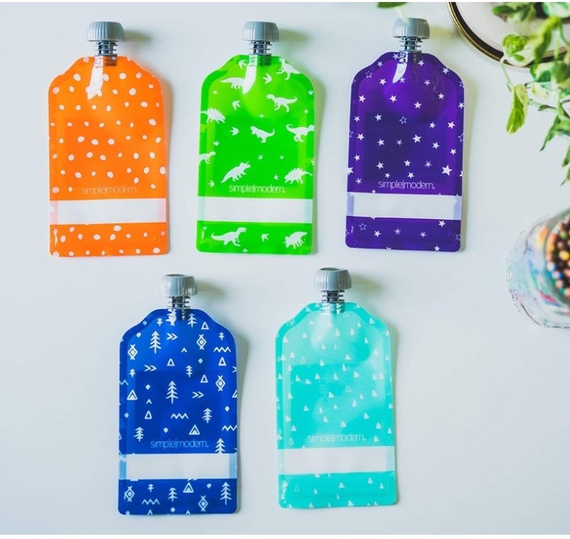 Refillable food pouches for kids snacks, lunchboxes. Easy to cleann

#LTKBaby #LTKHome #LTKKids