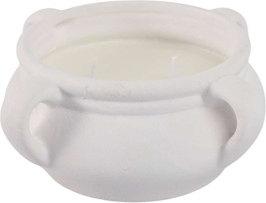 7" 12.5 Oz Sea Salt & Bergamot Bowl Candle, White | Amazon (US)