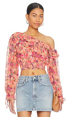 Lovers and Friends Juliette Top in Impressionist Floral from Revolve.com | Revolve Clothing (Global)