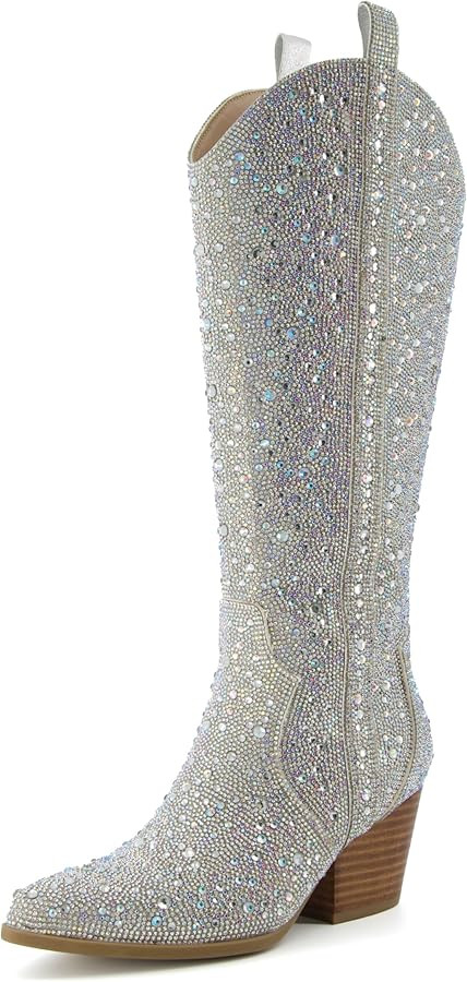 CUSHIONAIRE Women's Caress tall western boot +Memory Foam, Wide Widths Available | Amazon (US)