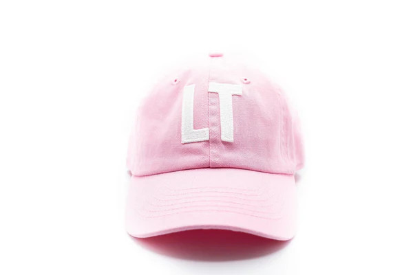 Light Pink Double Letter Hat | Rey to Z
