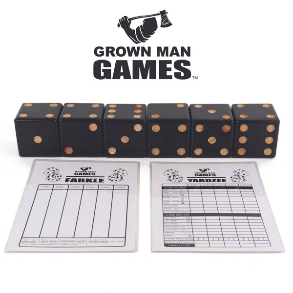 Grown Man Games Giant Games with Carrying Case | Wayfair North America