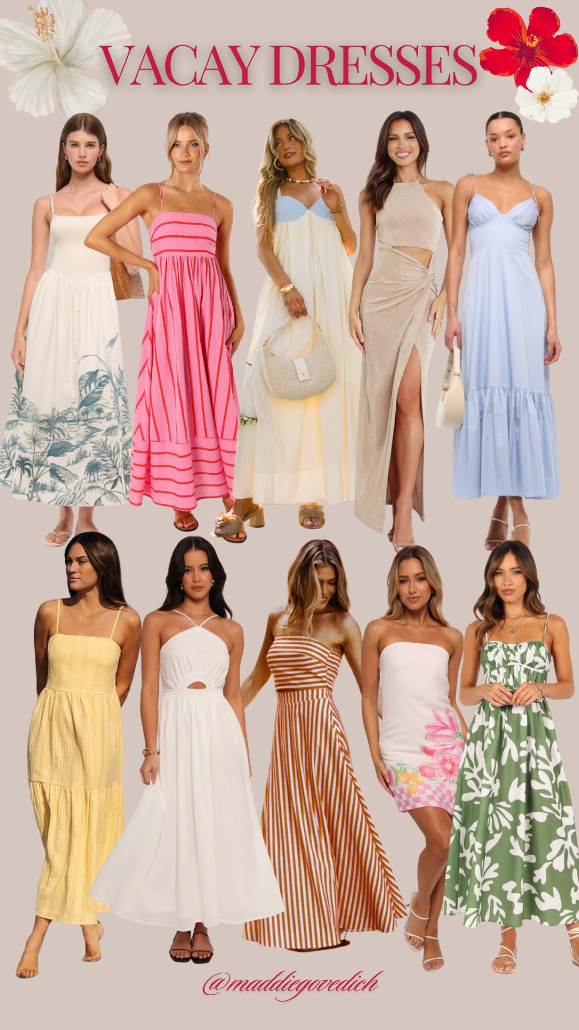 Vacay dresses I’m loving!😍🌴 #maxidresses #travel #beach #vacay #mididresses

Use code RESORT10MADISON for 10% off Albion Fit!✨

#LTKTravel #LTKSeasonal #LTKSwim