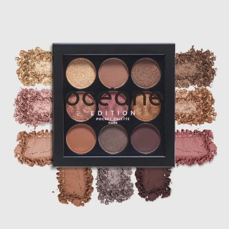 Paleta de Sombras Pocket Pallete Nude 7g | Océane Edition - Maquiagens e cosméticos Océane: Pi... | Oceane (BR)