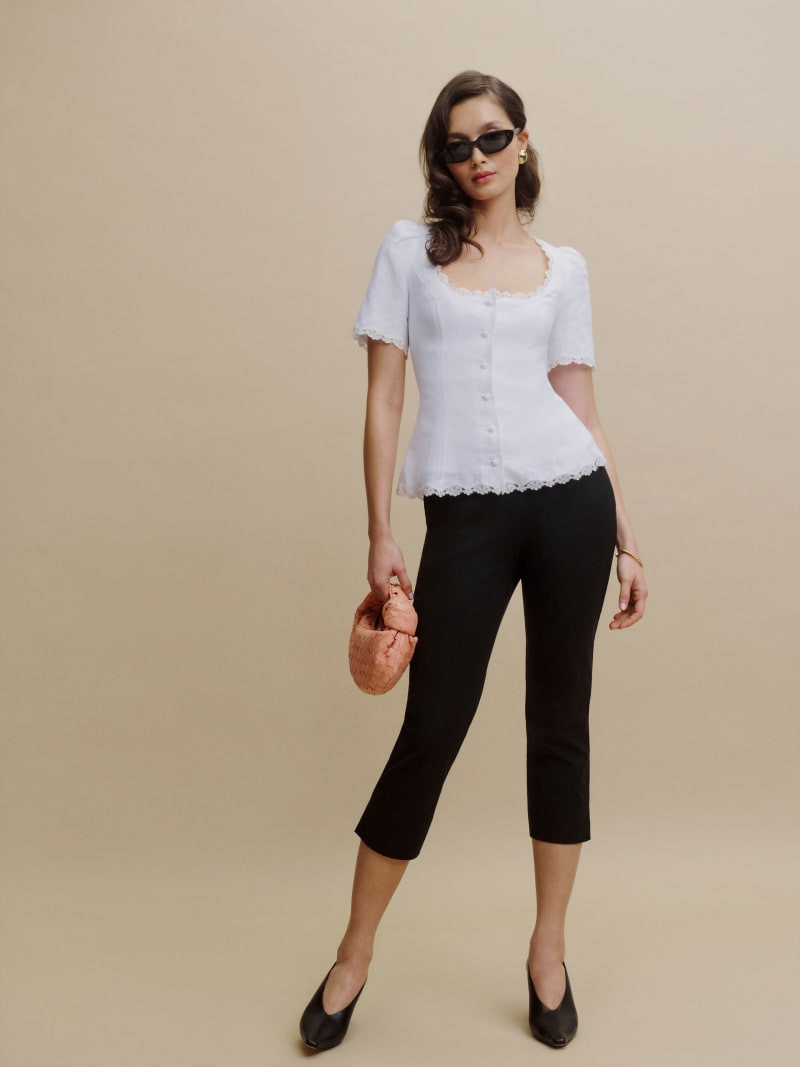 Posie Pedal Pusher Pant | Reformation (Global)