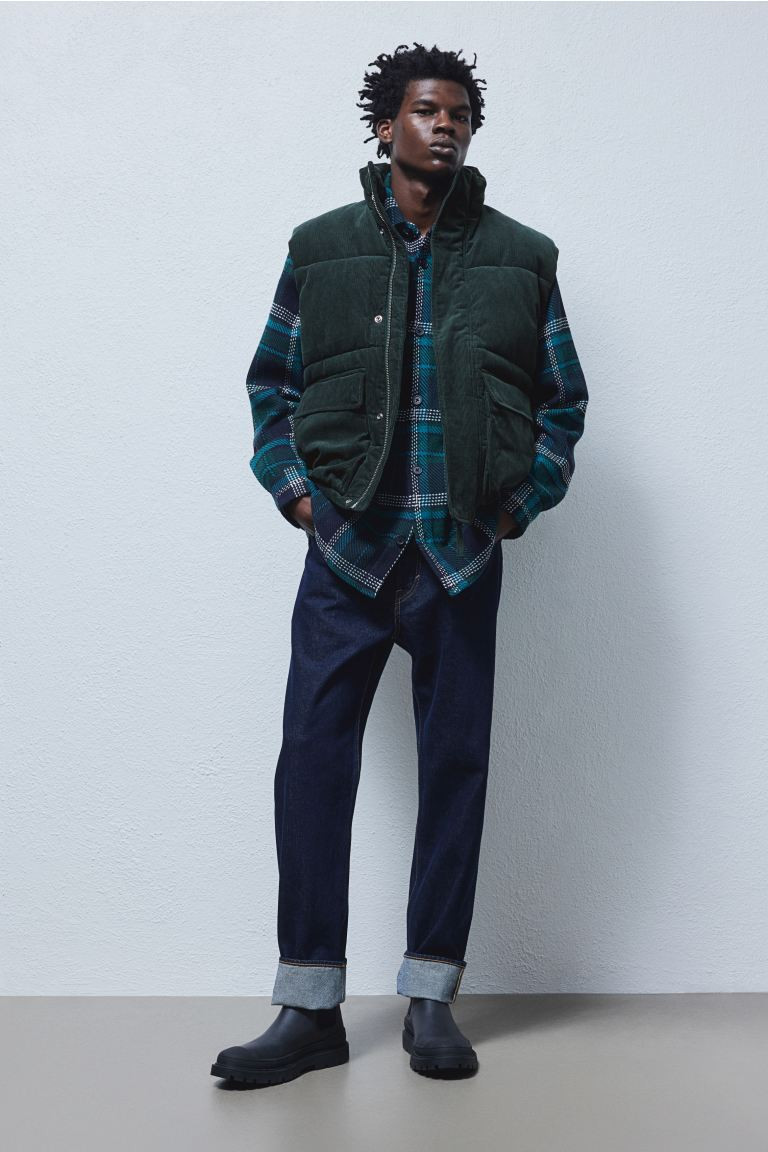 Corduroy Puffer Vest | H&M (US + CA)