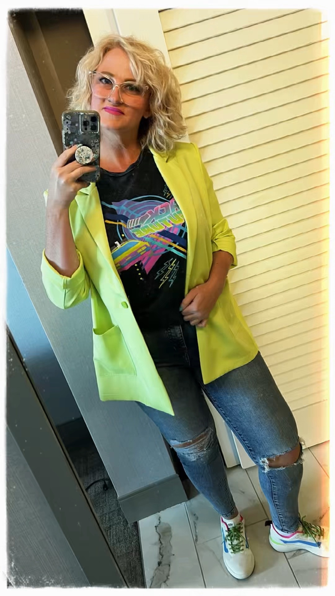 The best part about comic-con work life is dressing in fun, dopamine fits! 
💥🦹🏼‍♀️🌈💫

#LTKootd #LTKOver40 #LTKMidsize