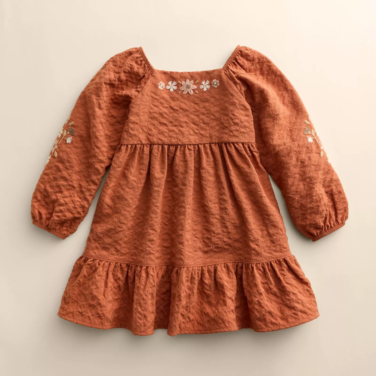 Girls 4-12 Little Co. by Lauren Conrad Long Sleeve Peasant Dress | Kohl's