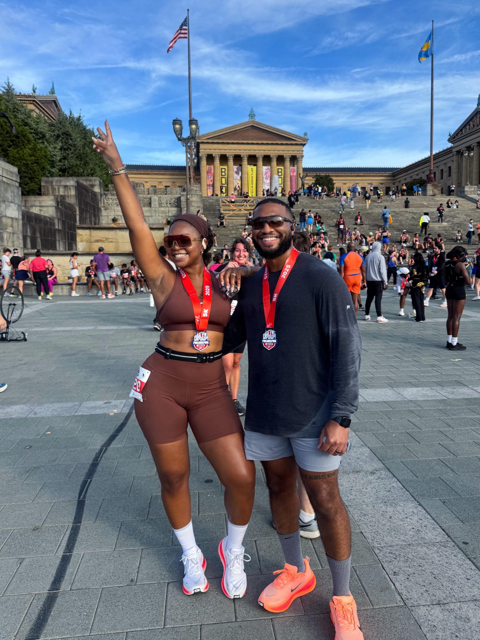 Medium top and large bottom!! So comfy ❤️🎉

#LTKActive #LTKStyleTip #LTKFindsUnder100