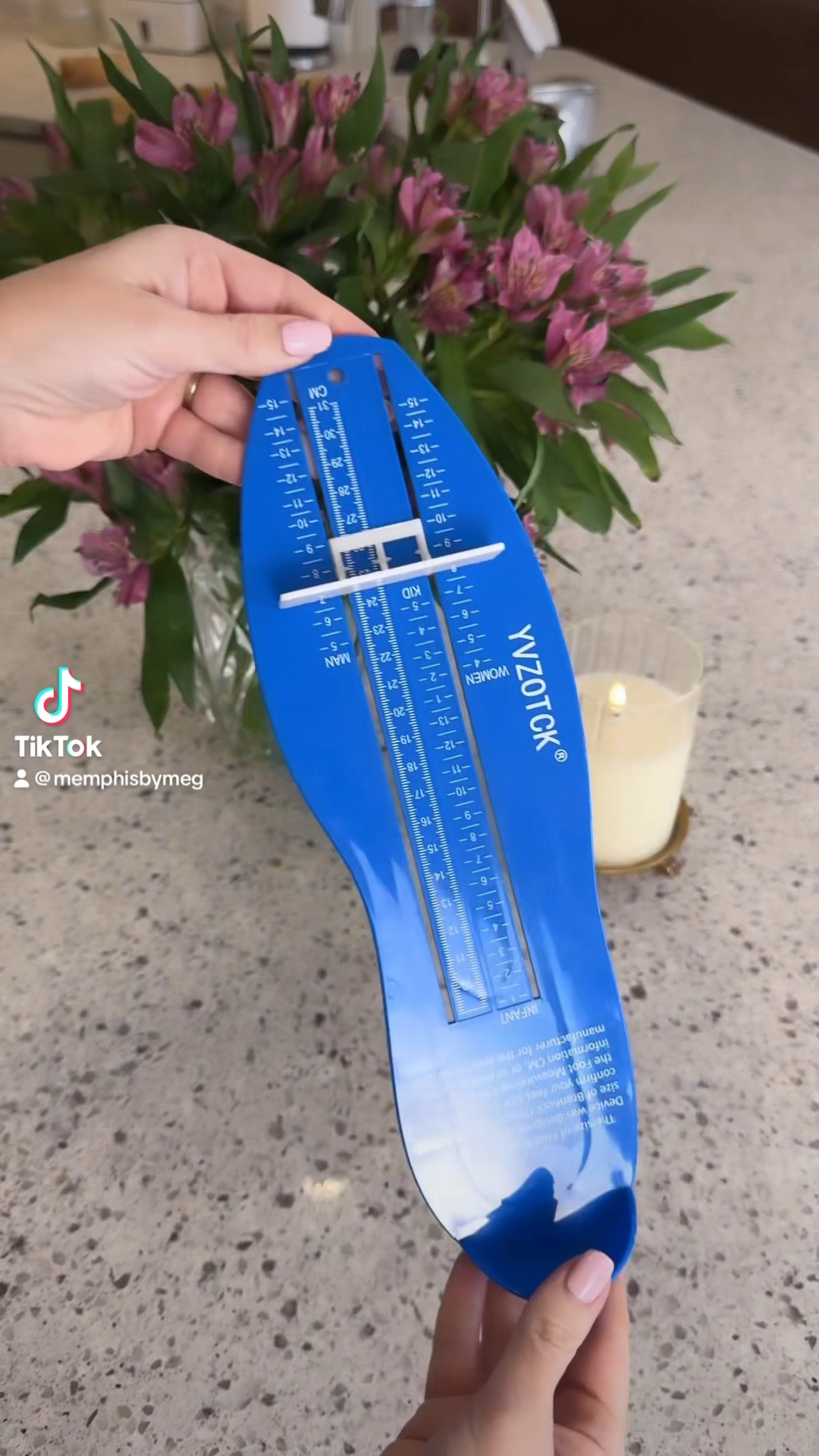 Watch this before buying your kids new shoes!! This is probably my number one mom hack of all time.

✨ Comment LINK and I’ll message you this for this Amazon shoe measurer, or find linked in my bio. 


You will ALWAYS know the correct and exact size shoe to buy your kids with this measurer 🤯 We’ve had this one for over 4 years and it’s saved us countless returns. 

This device will accurately measure shoe sizes from infant size 1 all the way through men’s size 15!

I pull this out with every season change and always before ordering shoes online. 

Just have your kids stand on the device, pressing their heel firmly against the back, and slide the lever down to their toes. 

Their exact shoe size can easily be read through the white box! 

You can find this linked in my bio. Follow along for more mom, home, and organizing tips! 


#LTKkids #LTKfamily #LTKfindsunder50