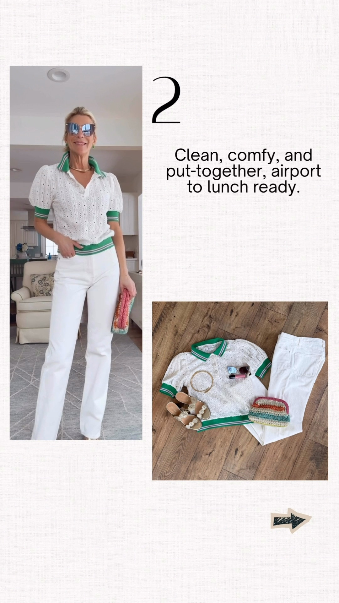 What to wear for a clean girl summer look.

#LTKOver40 #LTKootd #LTKTravel