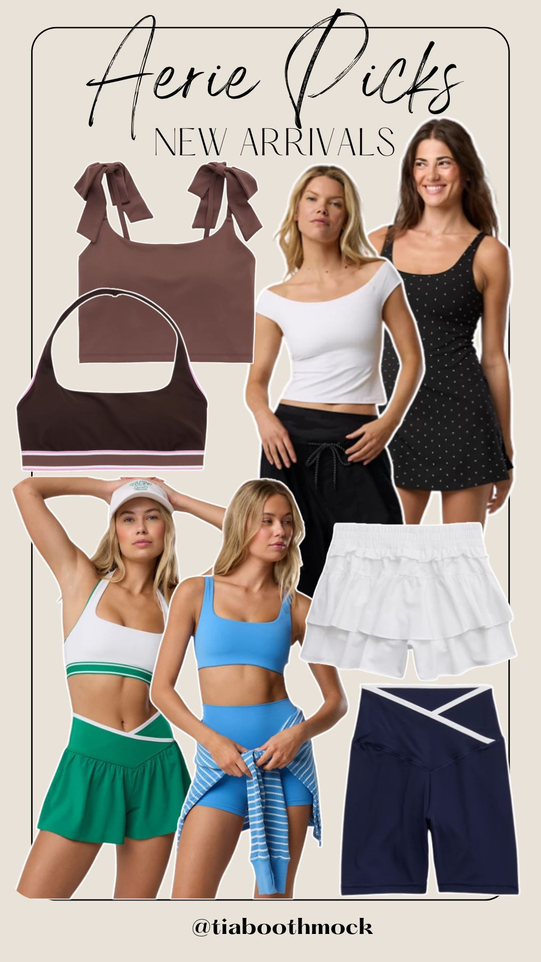 The cutest new arrivals at Aerie! 💙  

 #LTKootd #LTKActive