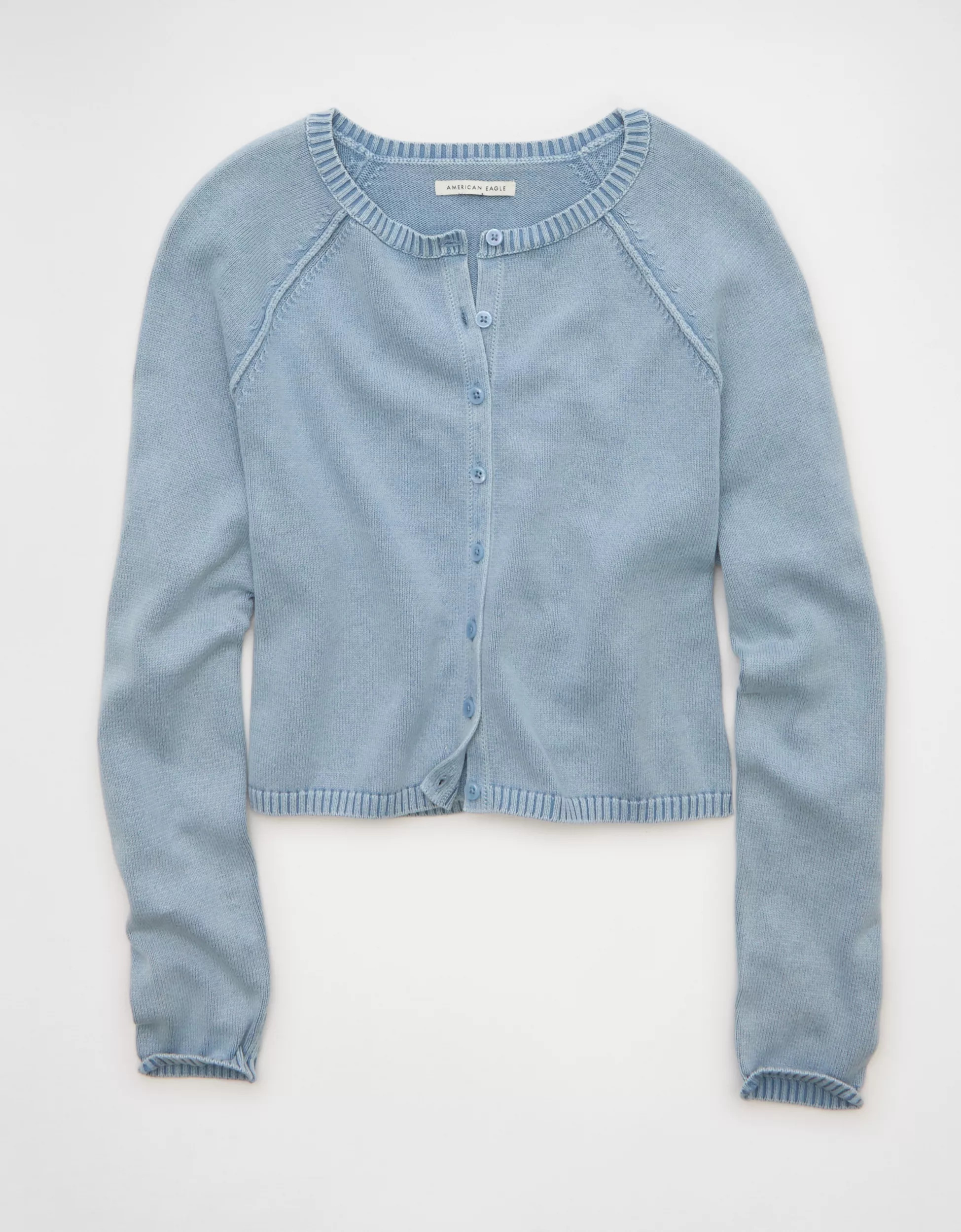 AE Button-Up Cardigan Sweater | American Eagle Outfitters (US & CA)