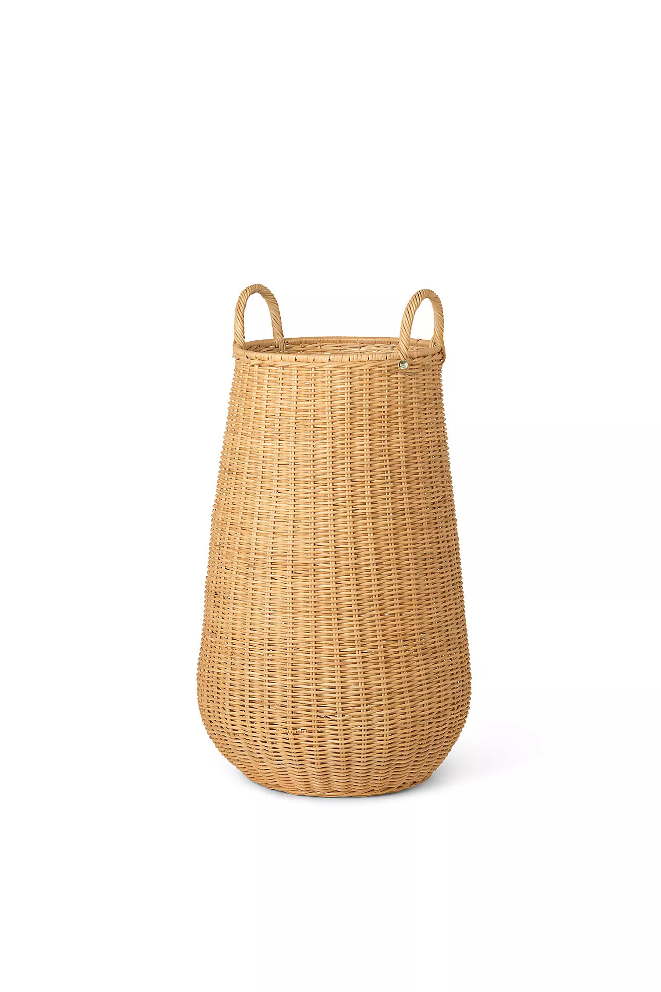Braided Woven Laundry Basket | Anthropologie (US)