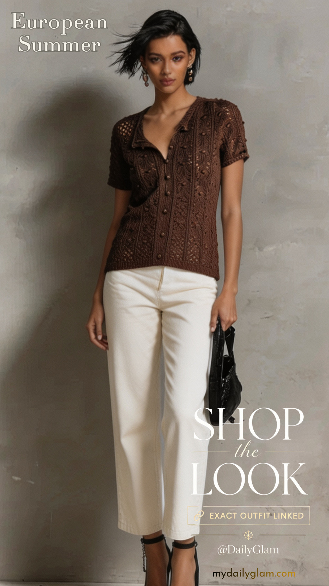 Mature Ladies Neutral Warm Color Everyday Summer Wear Over 40

#VintageKnitStyle #EarthyToneOutfit #WhiteDenimJeans 

 #LTKootd #LTKOver40 #LTKWorkwear