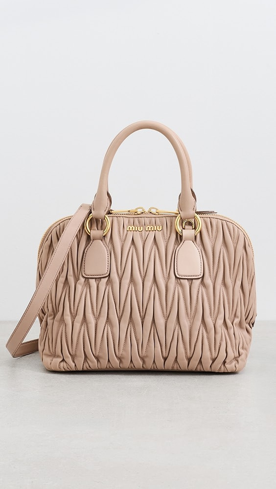 Miu Miu Shoulder Bag, Leather | Shopbop