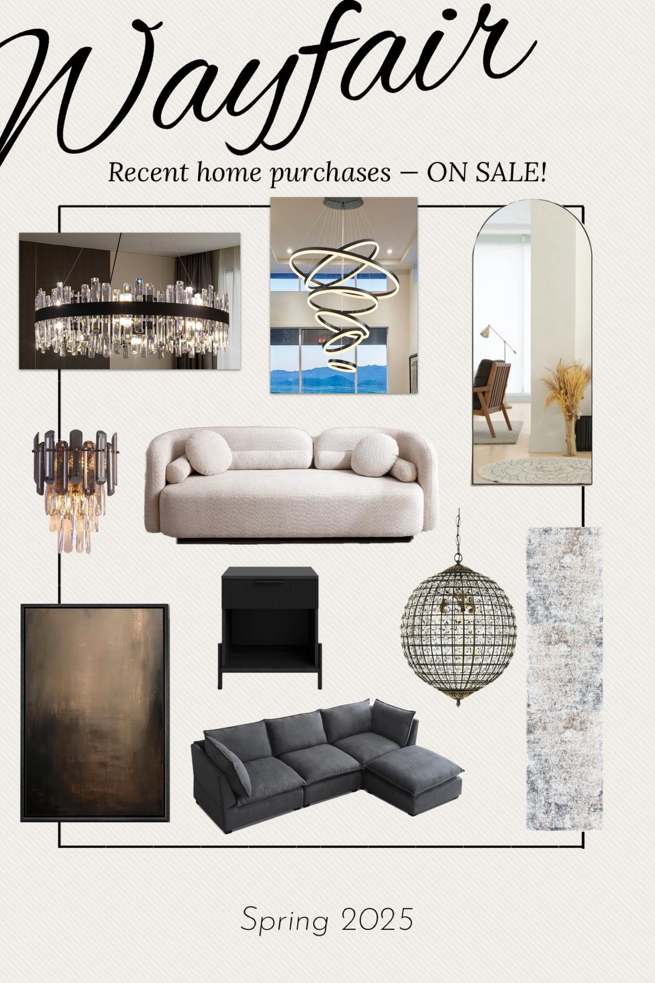 Recent home purchases from Wayfair — most on sale! 

#LTKHome #LTKFamily #LTKFindsUnder100