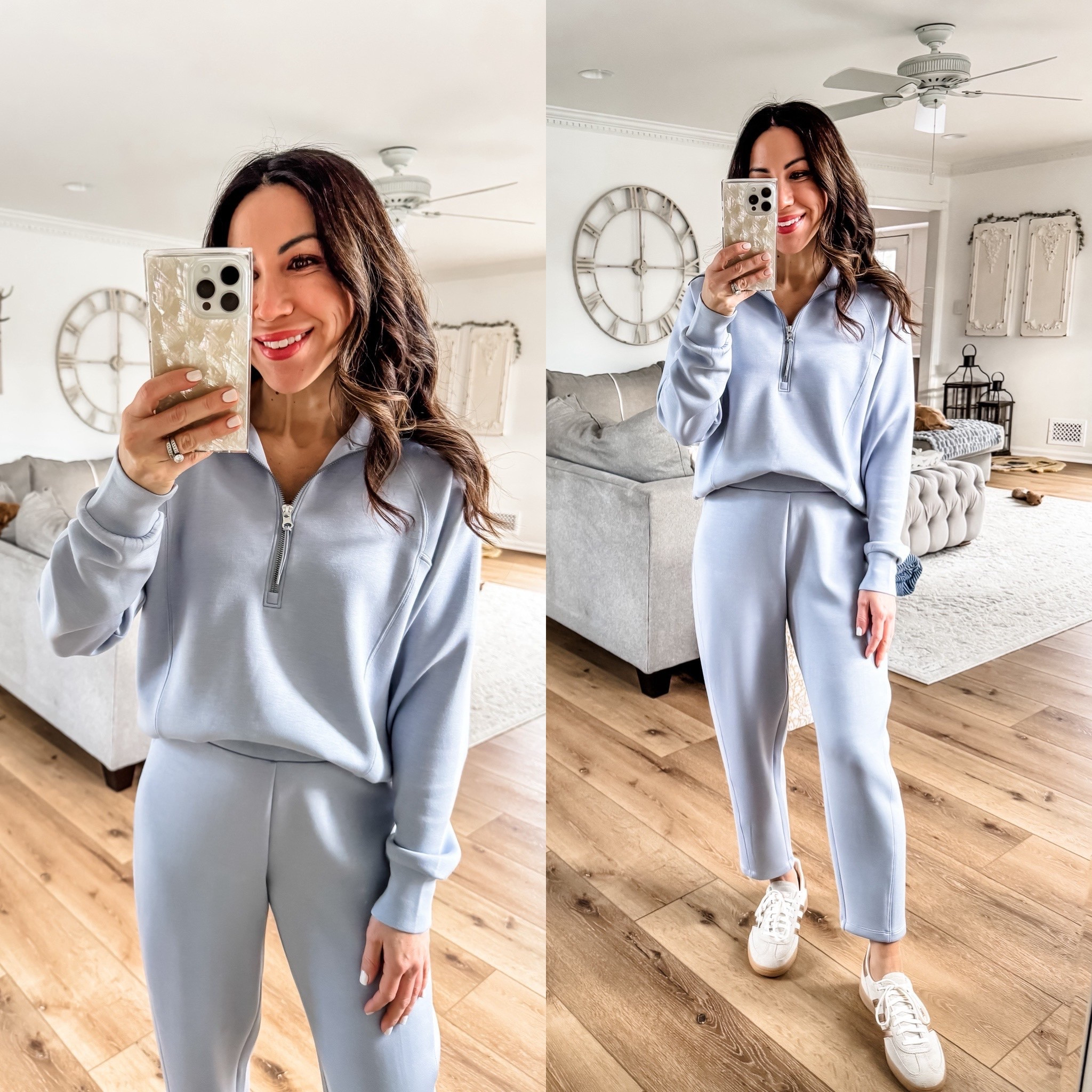 Use code TAMMYXSPANX for 15% off for new customers. #SpanxPartner @spanx 

Jeans small petite. Trousers small petite. Leggings small. Barrel pants small petite. Tops small. 


#LTKFindsUnder100 #LTKOver40 #LTKPetite