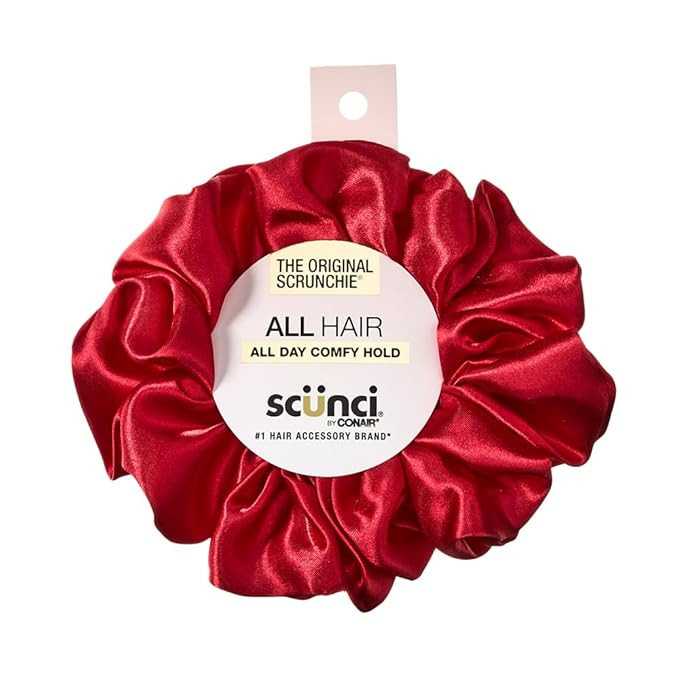 Scunci by Conair The Original Scrunchie hair accessories - hair accessories for women - hair ties... | Amazon (US)