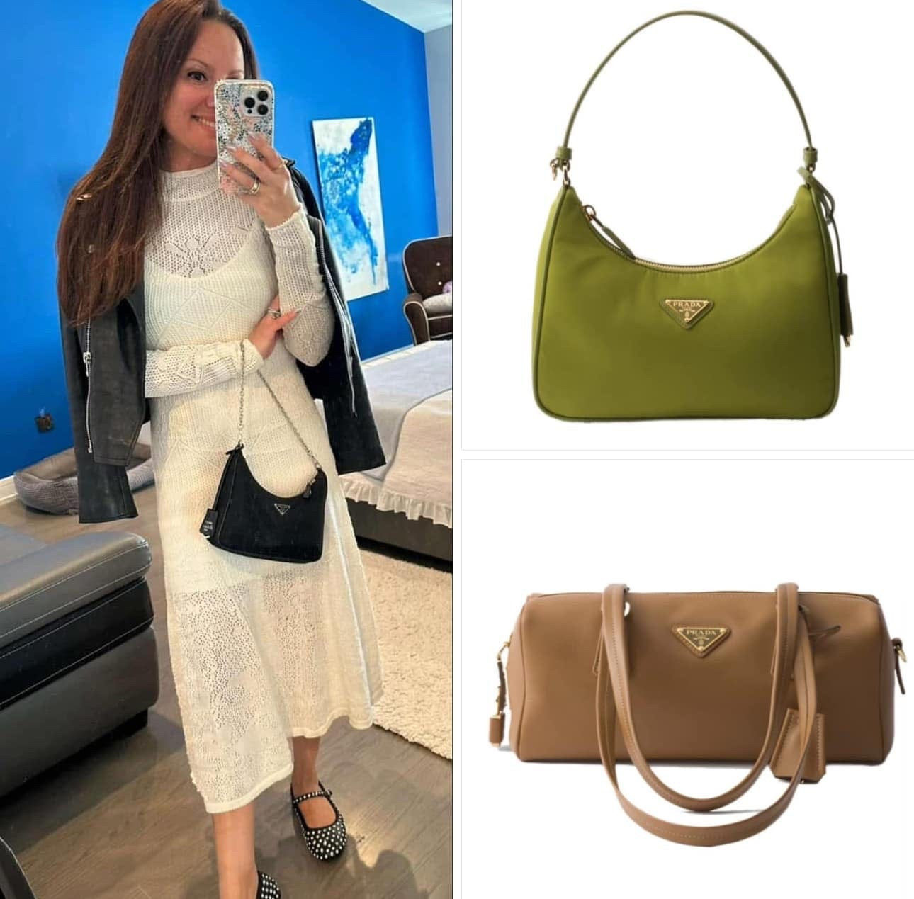 Get your credit cards  ready fashionistas! I’m here to get you THE best price, on one of my favorite bags from the newest luxury retailer in our roster - SENSER. If you’re not familiar with this site yet, here’s what you need to know: SENSER is a luxury platform that connects over 1500 European designer boutiques! So rest assured, you are shopping at a trusted retailer and getting the best deal on a wide range of high end designer items! 
Save up to 40% on a Prada bag today while their White Sale is running now through 3/20. With this sale you will get an extra 7% discount, and to sweeten the pot - take another 4% off with code EASILY, just for us girls  Additionally, SENSER’s prices include taxes and duties and the site offers free shipping on orders of $200+
