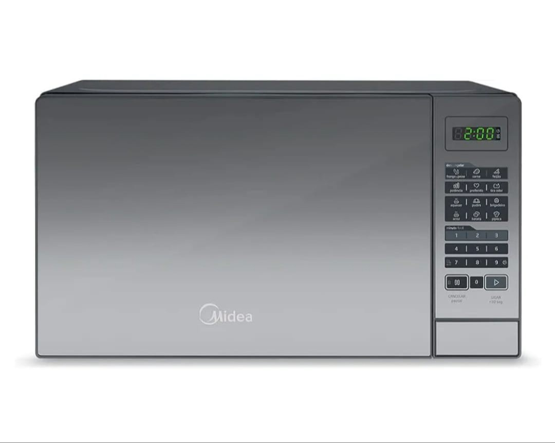 Forno Micro-ondas 20L Prata Espelhado Midea 220V ‎

#LTKbrasil