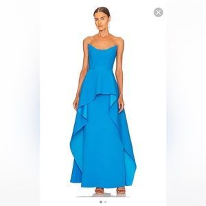 Solace London blue gown | Poshmark