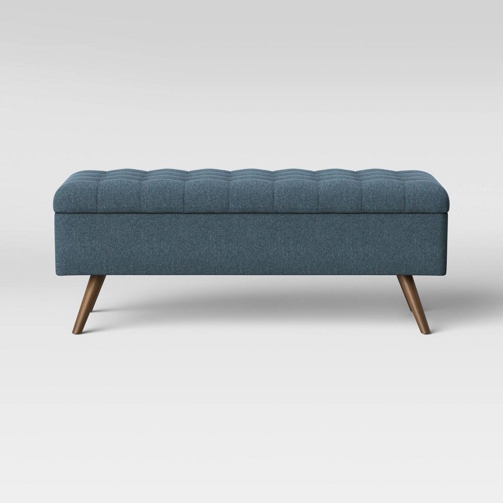 Arthur Tufted Storage Bench Blue - Project 62 | Target