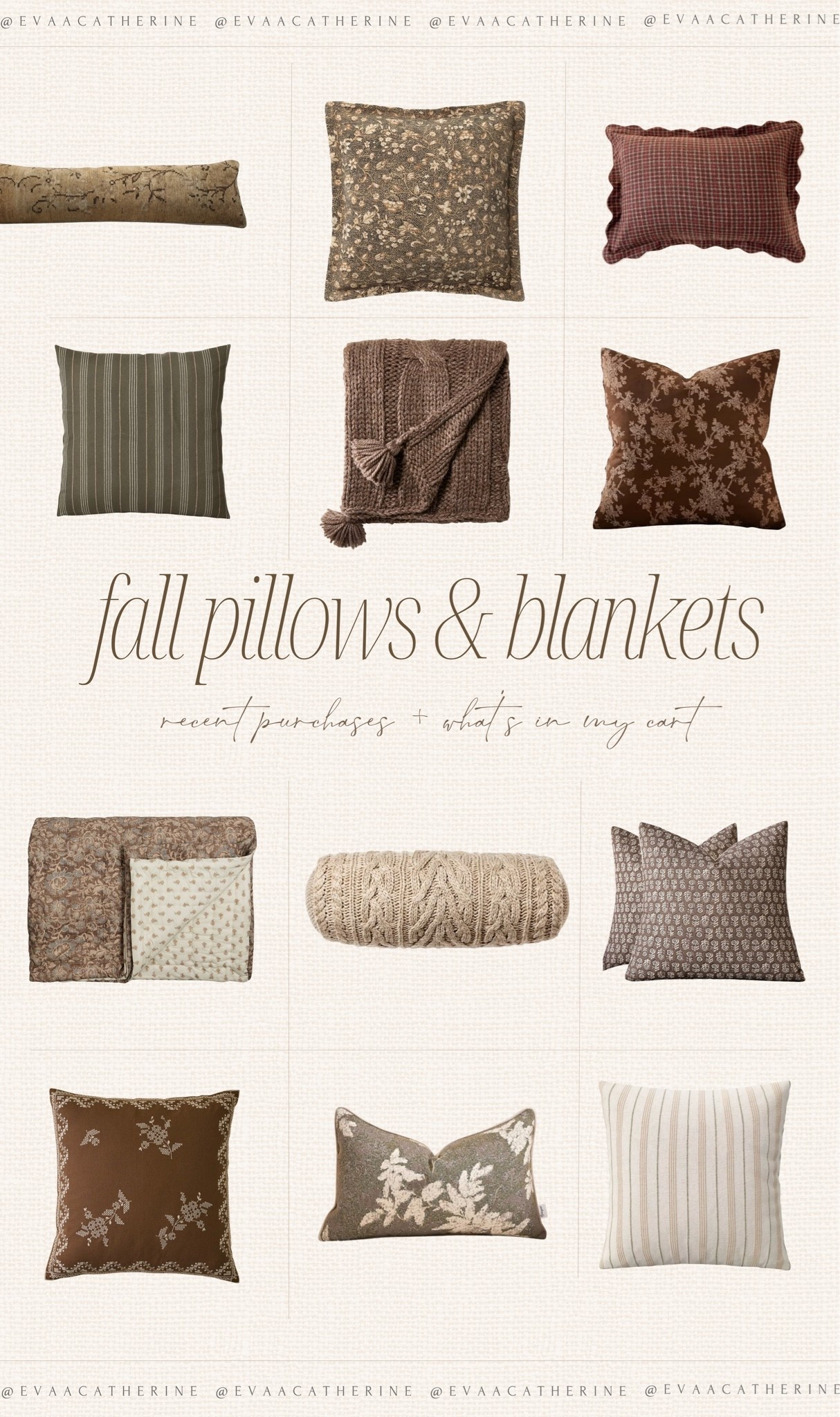 The easiest way to bring fall vibes into your home is with a simple pillow & blanket swap 🤎

#LTKSeasonal #LTKHome