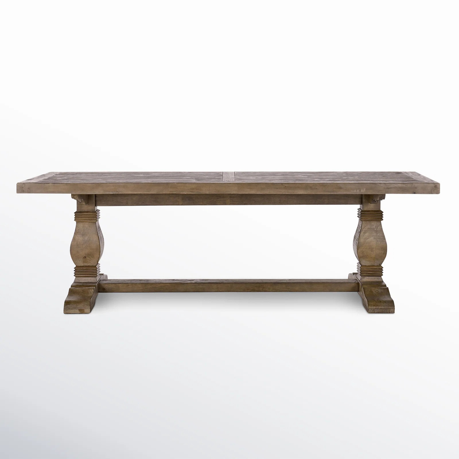 Kinston 94" Solid Wood Trestle Dining Table | Wayfair North America
