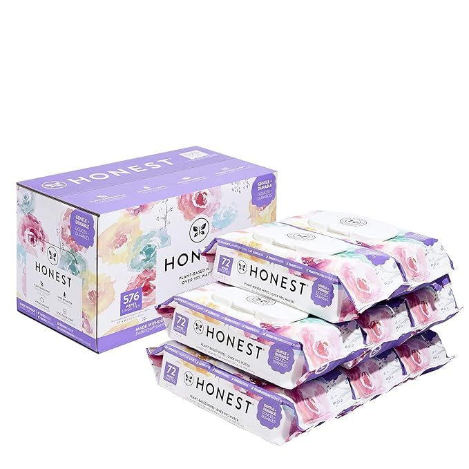 Amazon.com: The Honest Company Clean Conscious Wipes | 100% Plant-Based, 99% Water, Baby Wipes | ... | Amazon (US)