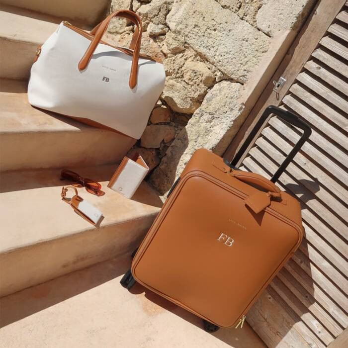 Passport Cover in Canvas and Cognac | Katie Loxton Ltd. (UK)