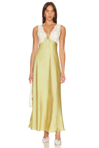 Free People x REVOLVE x Intimately FP Country Side Maxi In Palm Leaf Combo from Revolve.com | Revolve Clothing (Global)