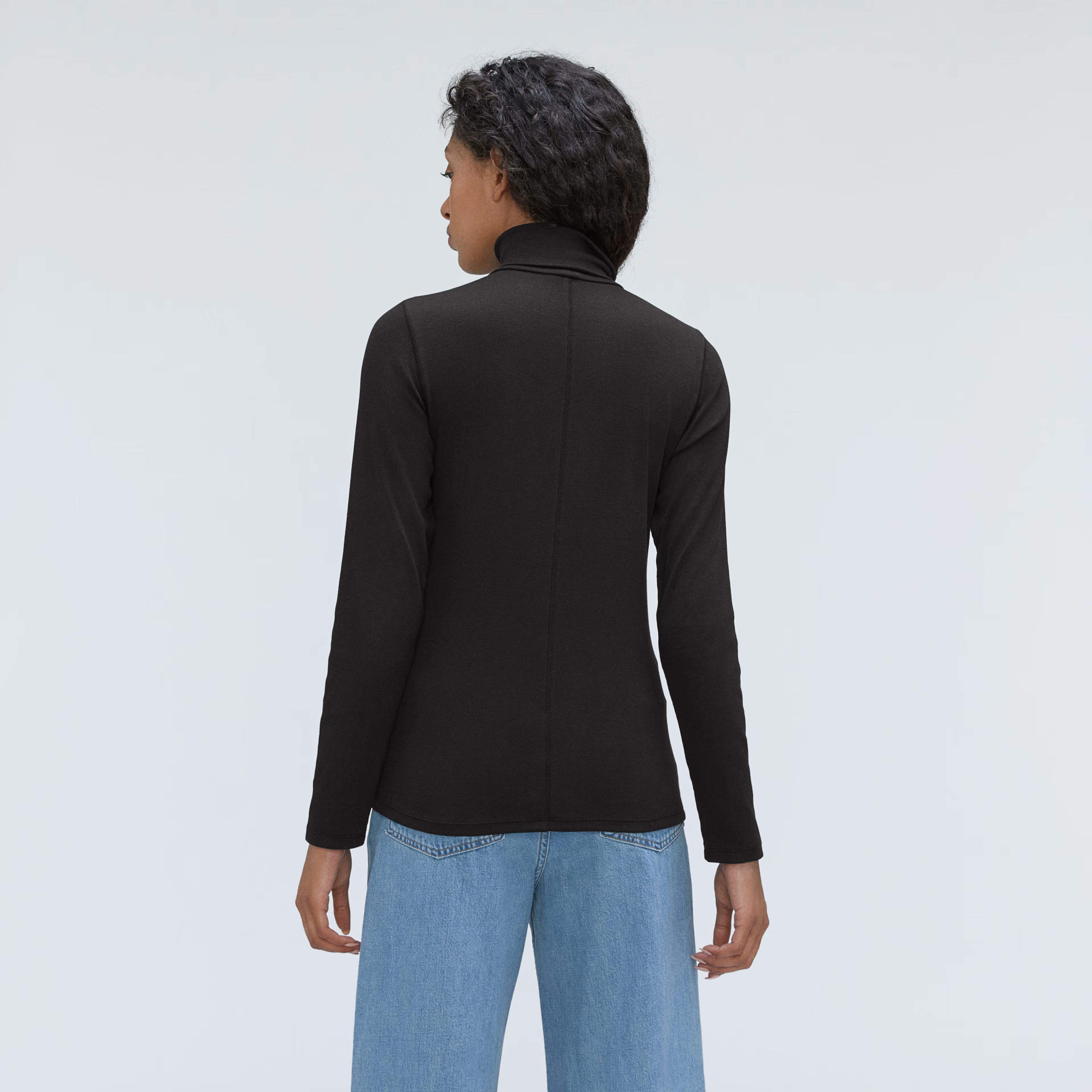 The Pima Micro-Rib Turtleneck | Everlane