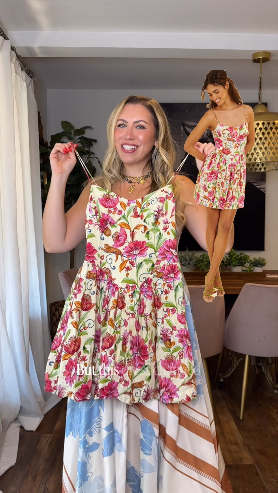 cute short summer dress wearing a medium 

 #LTKootd #LTKSeasonal #LTKMidsize