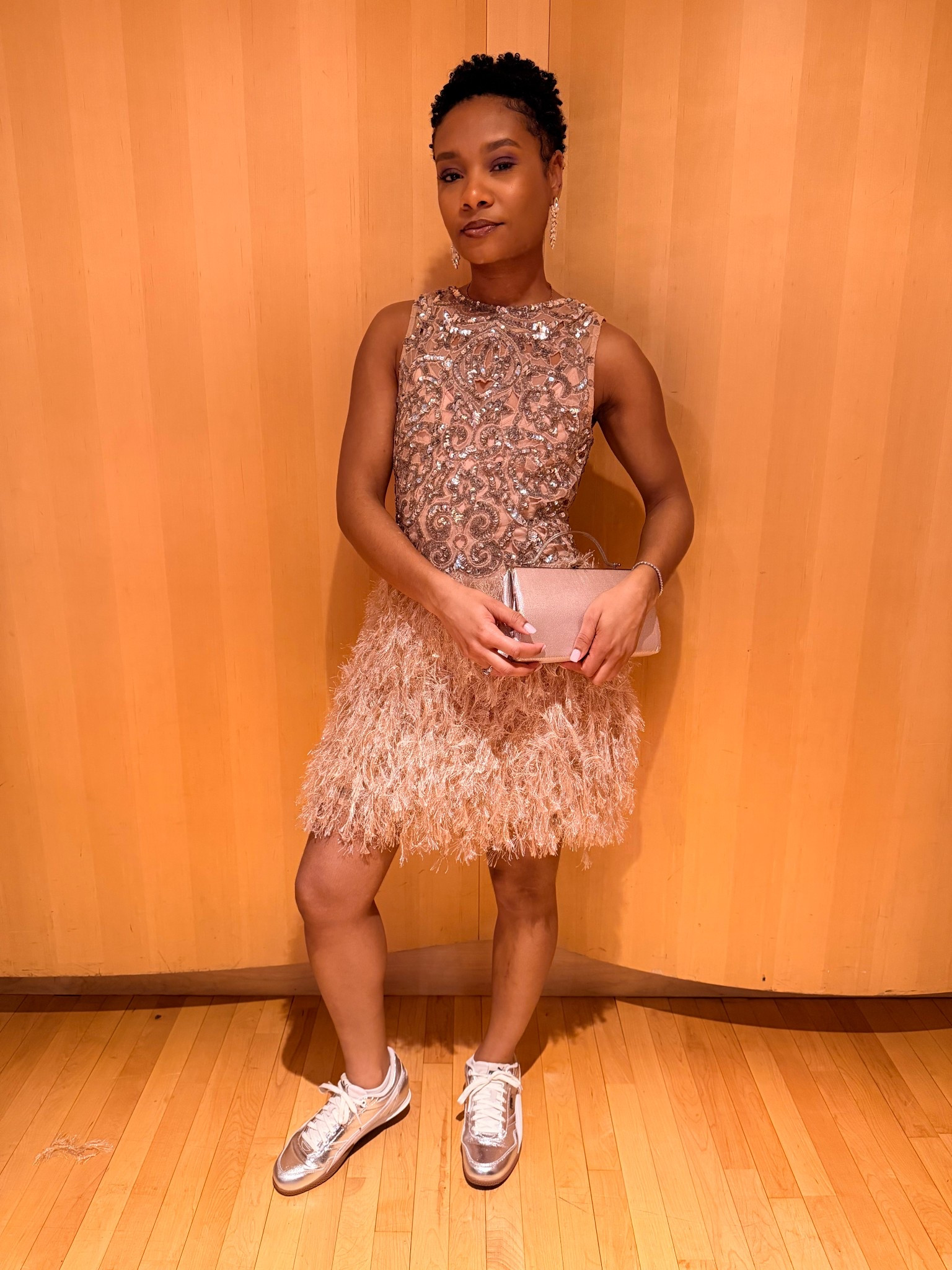 Last nights look for the sneaker chic event! 

#LTKgrwm #LTKHoliday #LTKootd