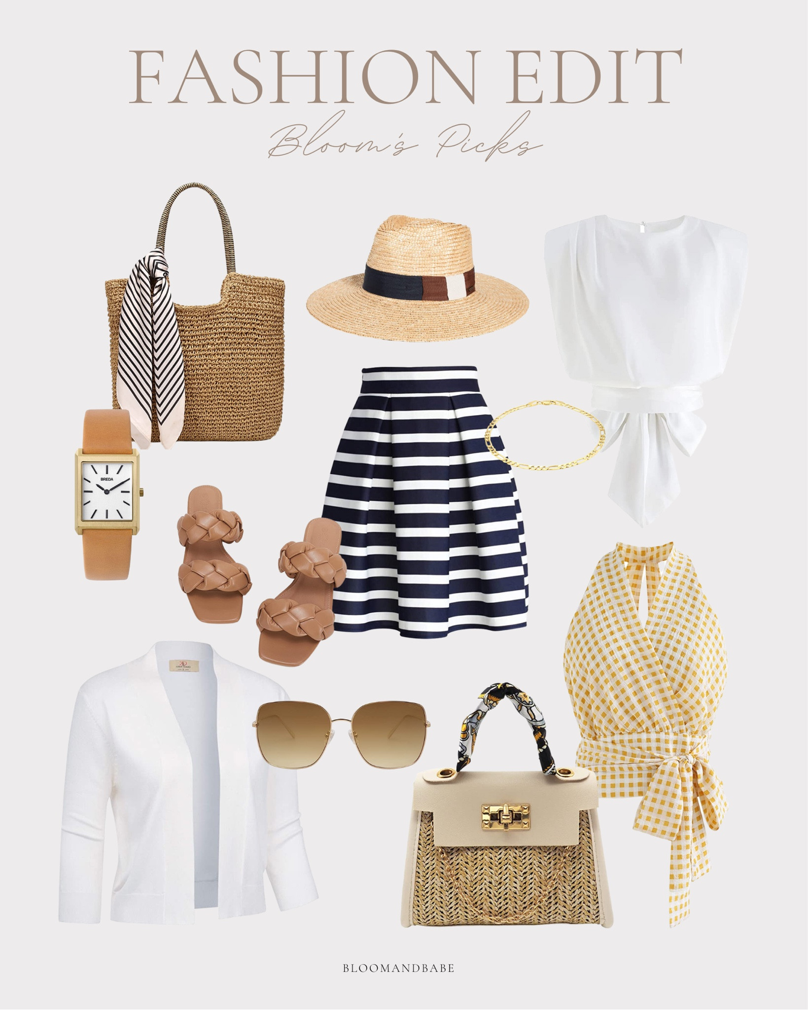 Amazon fashion / Amazon dresses / Amazon summer outfits / nautical prep / summer dresses / summer skirts / sundress / Amazon beauty / summer hat / neutral sandals / summer sandals / gold jewelry / straw tote / summer tops / 

#LTKSeasonal #LTKstyletip #LTKshoecrush