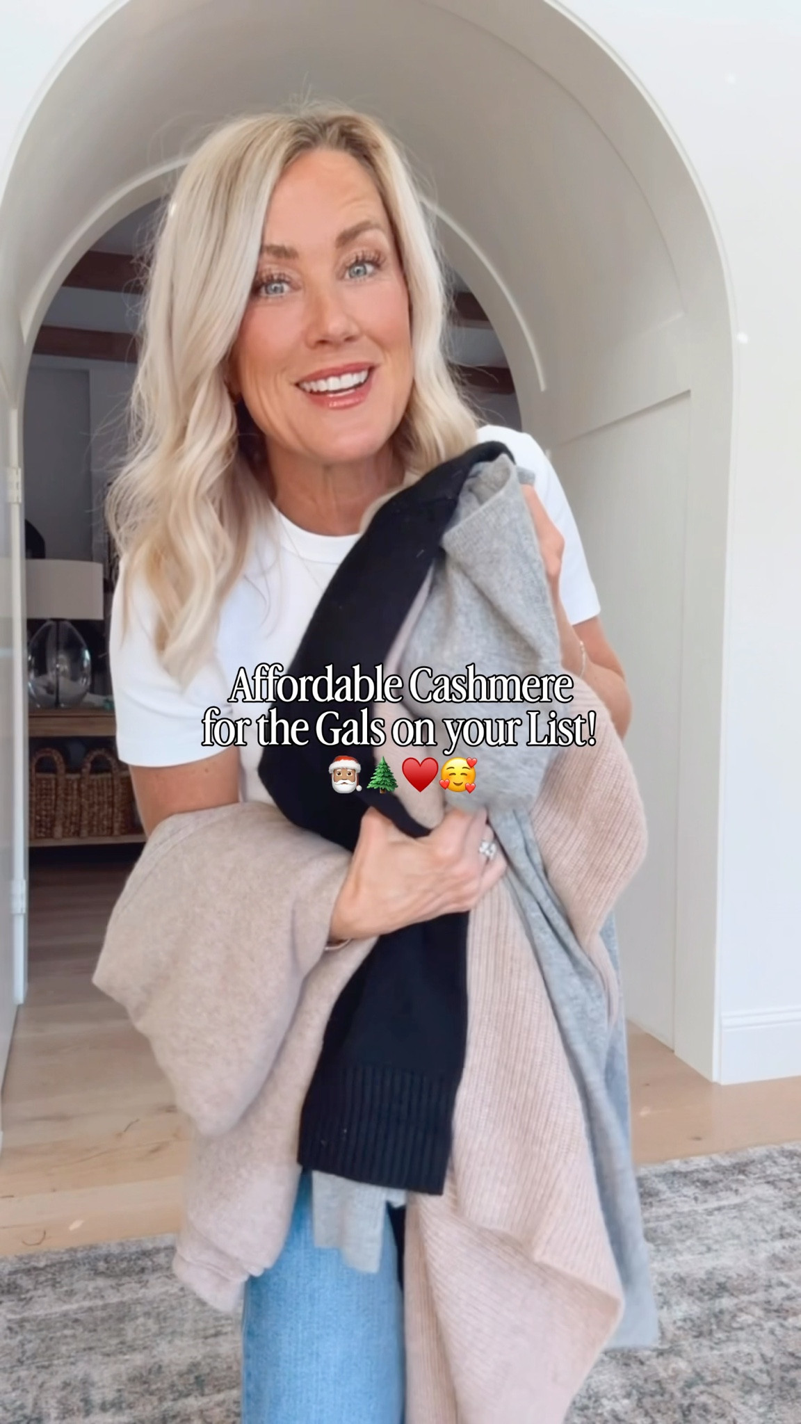 The gift to give the gals this holiday… cashmere! Here are five of my favorite styles and how I wear them. 🧣🤎🎅🏽

#LTKSeasonal #LTKHoliday #LTKGiftGuide