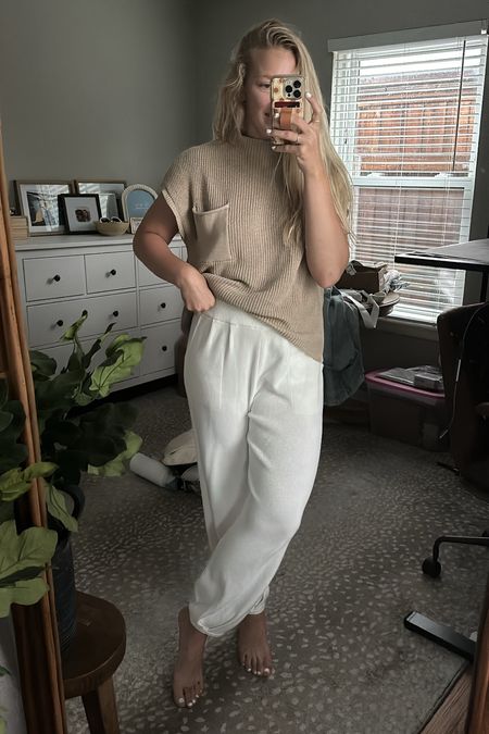 This viral lounge set is worth the hype! 🙌🏼 Not only is it super chic, but so cozy and soft! I love the cap sleeves for an easy summer outfit for surviving the AC! Wearing a M

#LTKFindsUnder50 #LTKTravel #LTKMidsize
