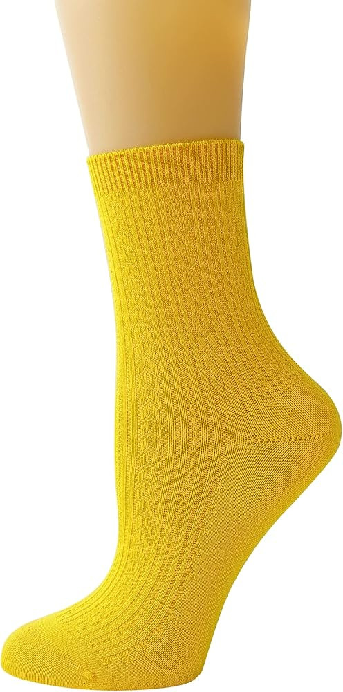 SEMOHOLLI Women Ankle Socks - Super Soft Combed Cotton Socks | Amazon (US)