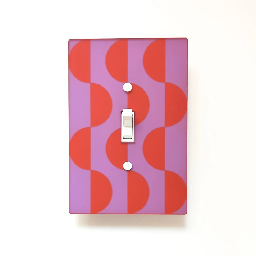 Semi Circles Switch Plate and Outlet Covers - Etsy | Etsy (US)