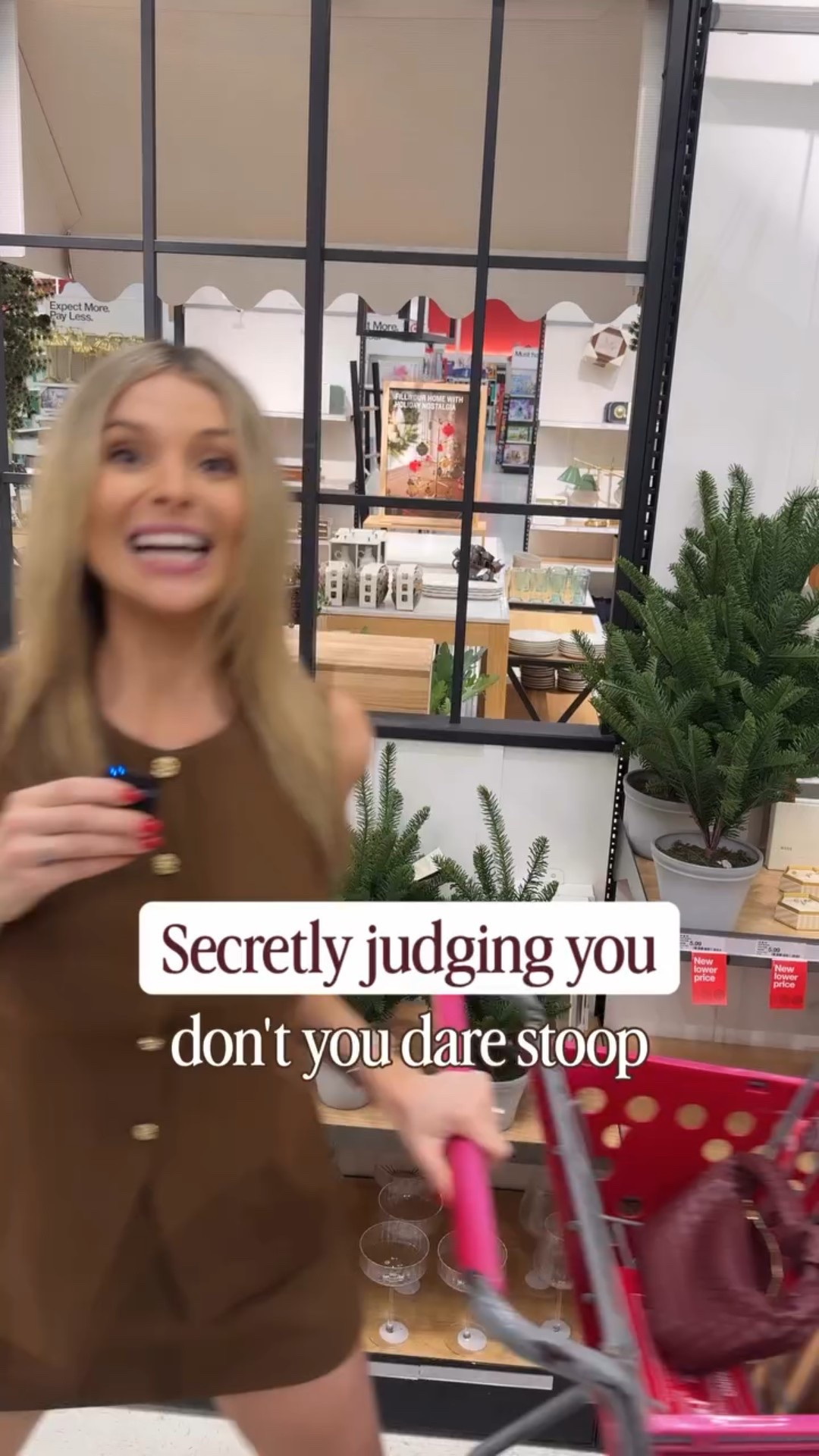 Last minute IN STORE gift alert! Screenshot this list for your next trip to Target: 
Under $50
- Roku Streaming Stick (Starts at $18.99)
- Hearth & Hand Brown Wine Glasses ($7.99 each/$32 for 4)
- Stanley 40oz ($45)
- Taylor Bluetooth App Meat Thermometer ($49 online - have them price match)

$50-$100
- Polaroid Camera ($74)
- Bella Air Fryer ($49.99)

$100-$150
- Nori Press Handheld Steam Iron ($120)
- Ember Mug Temperature Controlled ($105)
- Caraway Pan (Starts at $107)

Splurge $200+
- Ninja Creami ($199-$249)

Linking everything JUST in case - some things you can order for pick up at Target / order it in some cases 🫶🏻 if you want quick ship Amazon gifts, I can dig some up as well. Just let me know!! 

Comment “SHOP”