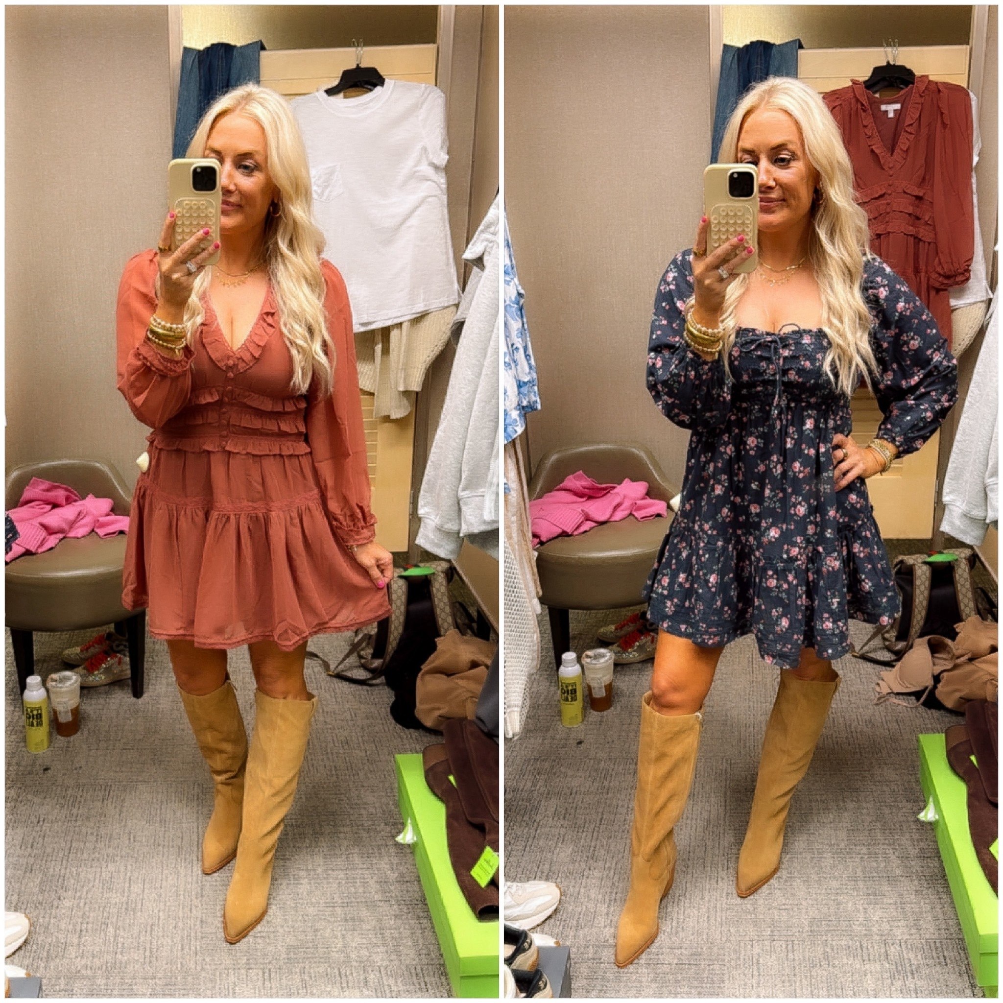 Loved these dresses under $100 from
 The Nsale!! Size small in both 