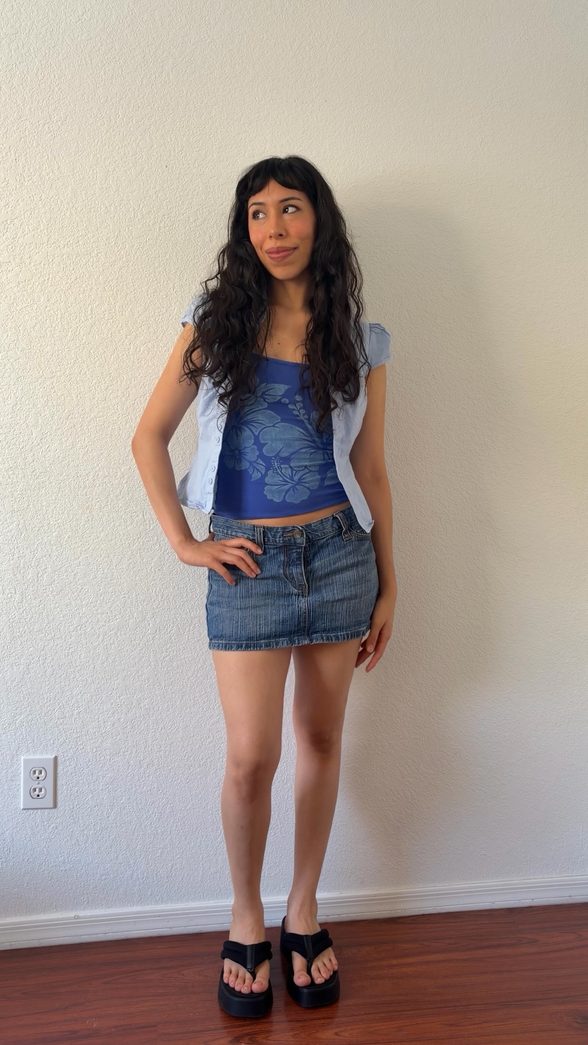 H2O inspired outfits: skirt is old brandy “Brielle 90s"