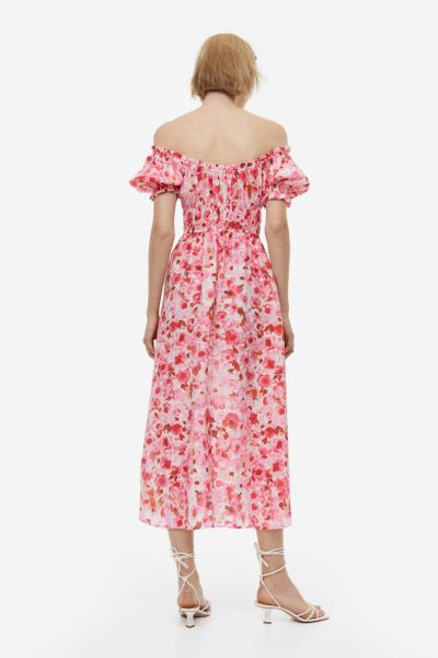Off-the-shoulder dress | H&M (UK, MY, IN, SG, PH, TW, HK)